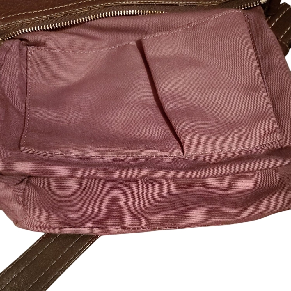 COACH Vintage Patchwork Madras Crossbody Shoulder Bag w/ Adjustable Strap - Picture 16 of 16